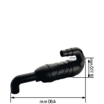 PLASTIMO gooseneck 40/45/50mm