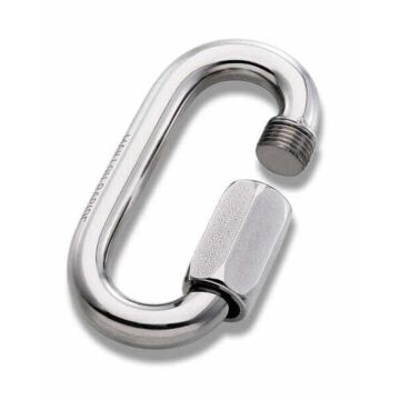 PLASTIMO SHACKLE LINK ST/STEEL Ø8MM