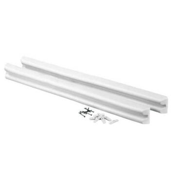 PLASTIMO Protection de la passerelle, blanc, 1000x140x60mm