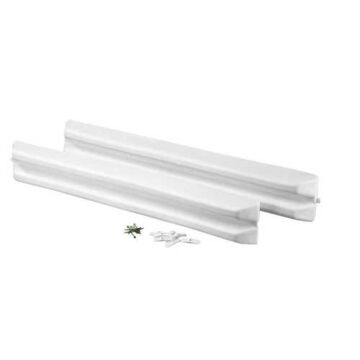 PLASTIMO Protection de la passerelle, blanc, 940x85x44mm