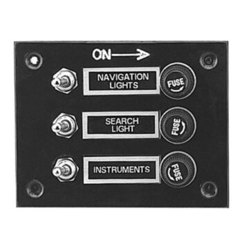 PLASTIMO SWITCH PANEL 6 GANG 12V