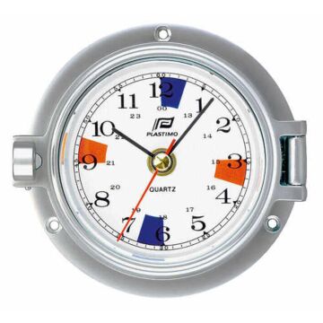 PLASTIMO UHR 3'' MATTES CHROM  + FUNKSEKTOREN