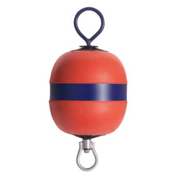 PLASTIMO ANCHORING BUOY ORANGE CLOSED 29 DIAM.