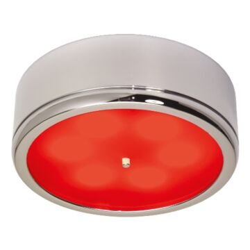 Prebit lampe LED à monter D3-3 Slave, chrome-brillant, r