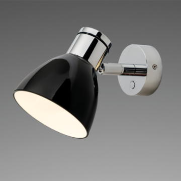 Prebit LED-Anbauleuchte R1-2, D2W, CG, SH