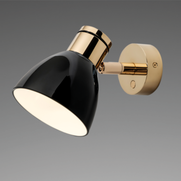 Prebit LED-Anbauleuchte R1-2, D2W, GG, SH