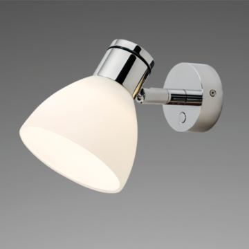 Prebit LED-Anbauleuchte R1-2, D2W,CG, WH