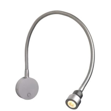 Prebit LED-Flexleuchte 01-1, 500mm seitlich, chrom