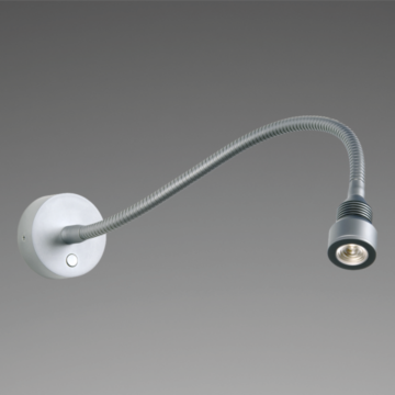 Prebit lampe LED flexible 01, 300mm, chrome mat