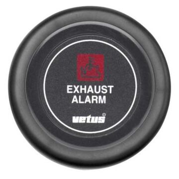Vetus Auspufftemperaturalarmanzeige, schwarz, 12 V
