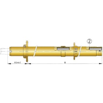 Vetus Drittes Lagerr für Bronze-Stevenrohr Ø 30 mm