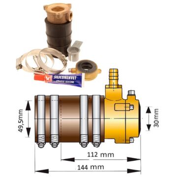Vetus freihängendes Lager Ø30mm /50mm