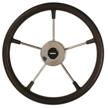 Vetus Steering wheels KS38Z, polyurethane, black, 38cm
