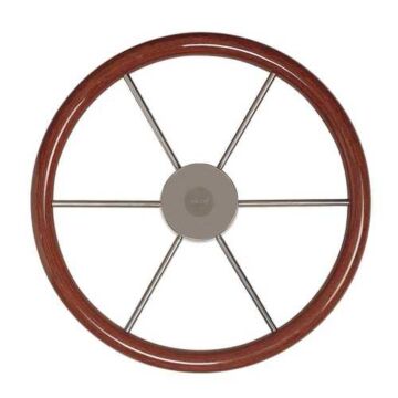 Vetus Steering wheels KW55, mahogany wood ring, 55cm