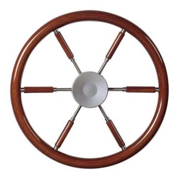 Vetus Steering wheels KWL38 mahogany wood ring, 38cm