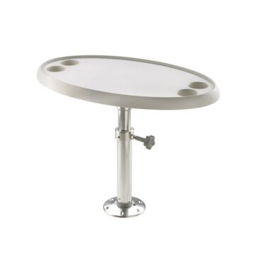 Plateau de table Vetus ovale, 76 x 45 cm