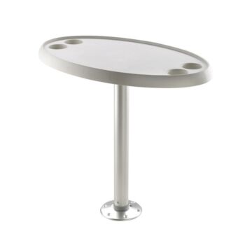 Plateau de table Vetus ovale, 76 x 45 cm