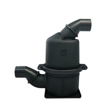 Vetus Wassersammler, schwarz,  Ø152mm