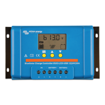 Victron BlueSolar PMW DUO LCD&USB 12/24V-20A