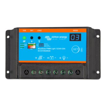 Contrôleur de charge lumineux PWM Victron BlueSolar
