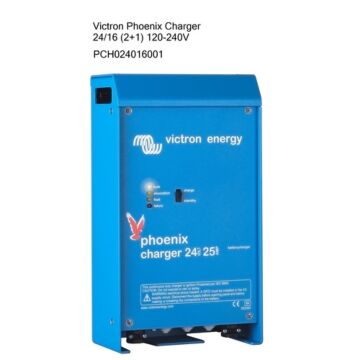 Victron Phoenix Charger 24/16 (2+1) 120-240V