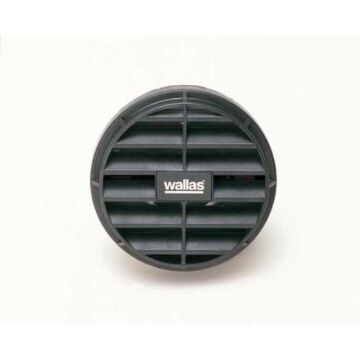 Cache de sortie Wallas D = 60mm noir