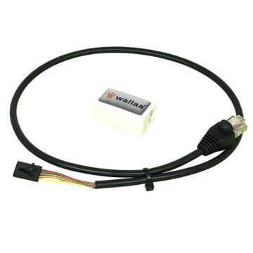 Kabels Wallas elektronica naar connector bedieningspaneel