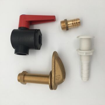 Webasto Bordwand-Einlass 5/8 Zoll - 1 Absperrvent