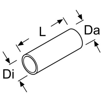 Webasto flex tube thermal protection Aluminum/fiberglass