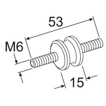 Webasto rubber buffer for metering pump, 5 pcs.
