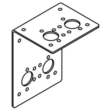 Webasto Air Top heater bracket, Stainless steel