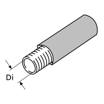 Webasto geïsoleerde PAK Slangen D90, L= 12M