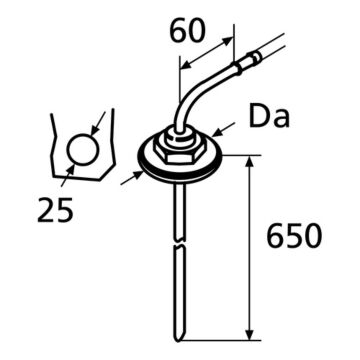 Webasto Truck D5,5 L=650, seulement pour
