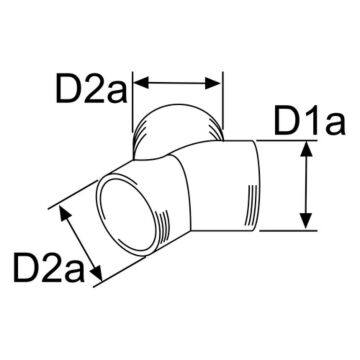 Distributeur Webasto en Y 80/60/60, plastique s