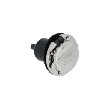 WhisperPower - WP-Shore Inlet 16A, Acier inoxydable avec A