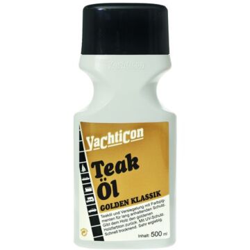 Huile de teck Yachticon Golden Classic 500 ml