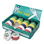 PVC tape 19mm x 4.5m 24 rolls assorted colours