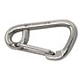 WICHARD Carabiner asym. with eye A4 6x60mm