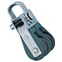 WICHARD double block sliding 18mm, rope 4-6mm, shackle