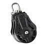 WICHARD double block sliding 70mm, rope 14mm, swivel shackle