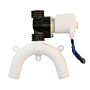 TRUDESIGN gooseneck solenoid valve nylon/GFK 12V for hose 19mm white