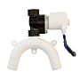 TRUDESIGN électrovanne col de cygne nylon/GFK 12V pour tuyau 38mm blanc