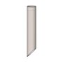 TRUDESIGN embout pour tuyau de réservoir 90° 1-1/2", pour tuyau 38mm blanc