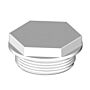 TRUDESIGN eindstop Aquavalve Nylon/GFK 1-1/2" zwart