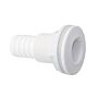 Raccordement de tuyau de passe-coque TD 13mm 1/2" blanc