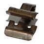 Eno clamp for upper flame grate V-shaped