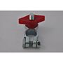 PLASTIMO BATT. CLAMP 8MM POSITIVE (RED)