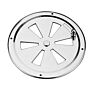 PLASTIMO D.127MM ST.S VENTILATOR GRILLE