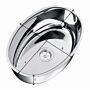 PLASTIMO BUILT-IN SINK OVAL 36X24 CM INOX