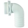 PLASTIMO FITTING 90° 1''1/2 HOSE D38 BLACK WATER